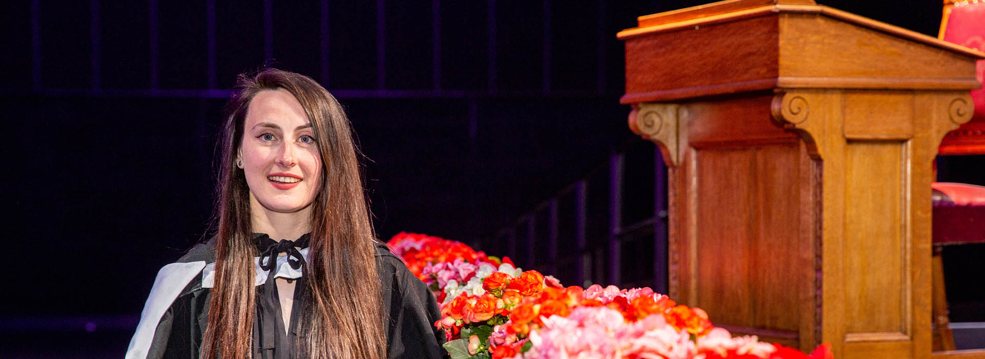 Emmajane Kingaby at graduation