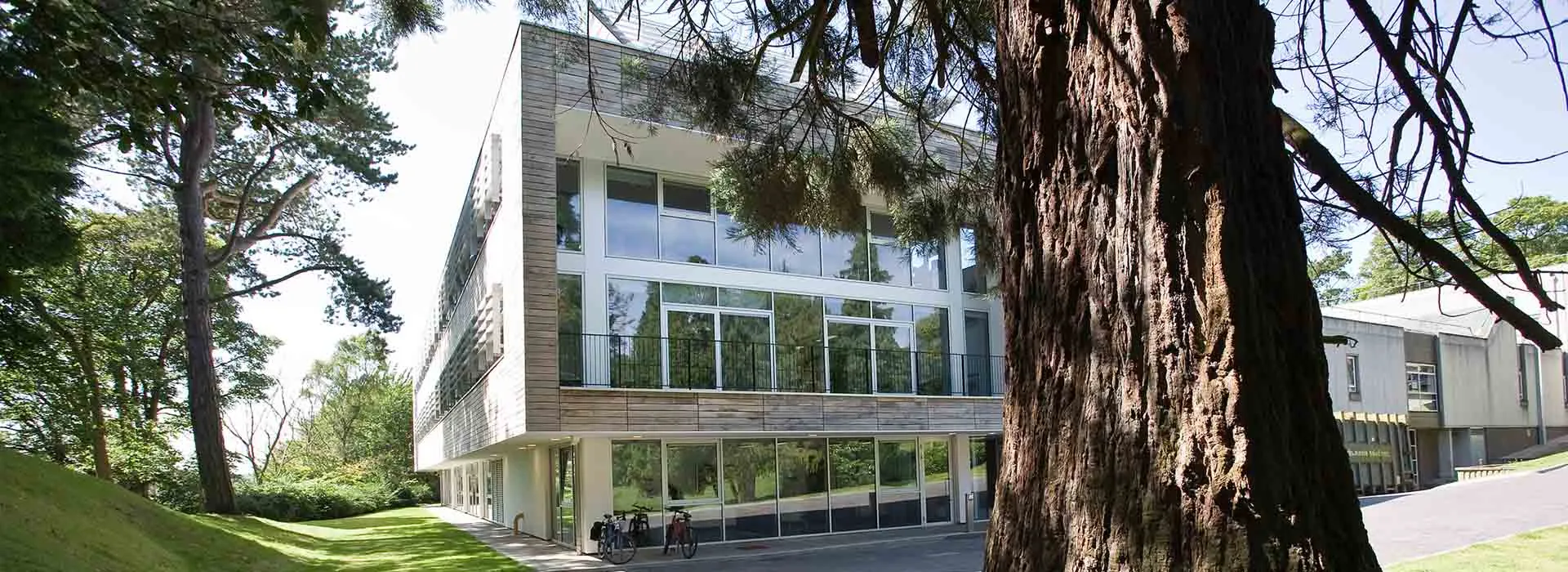 central services building on RGU campus