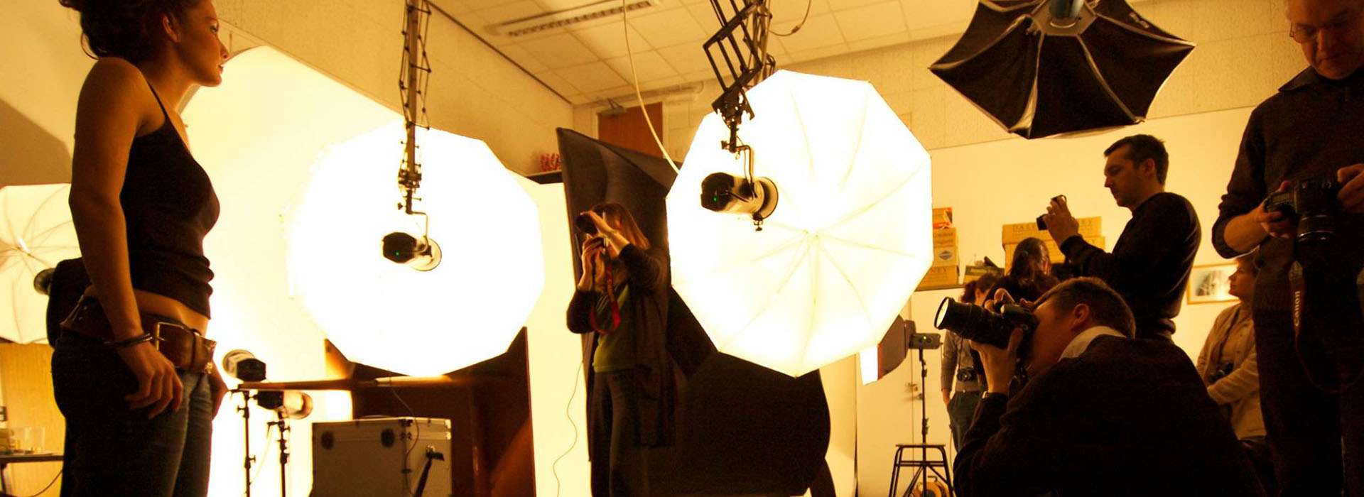 lights in a Photo Studio