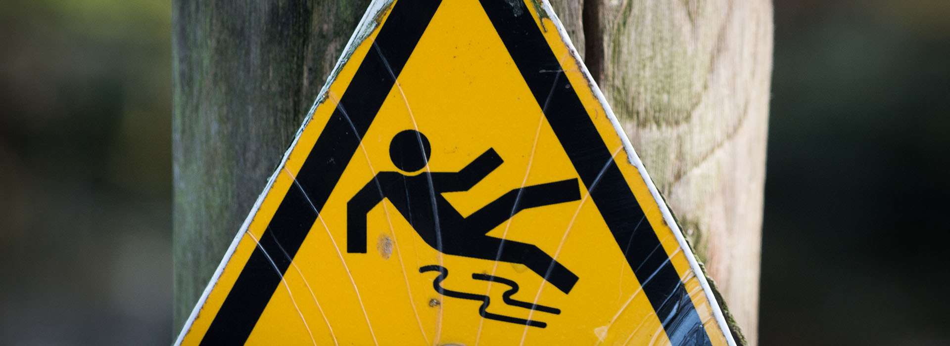 slip hazard sign