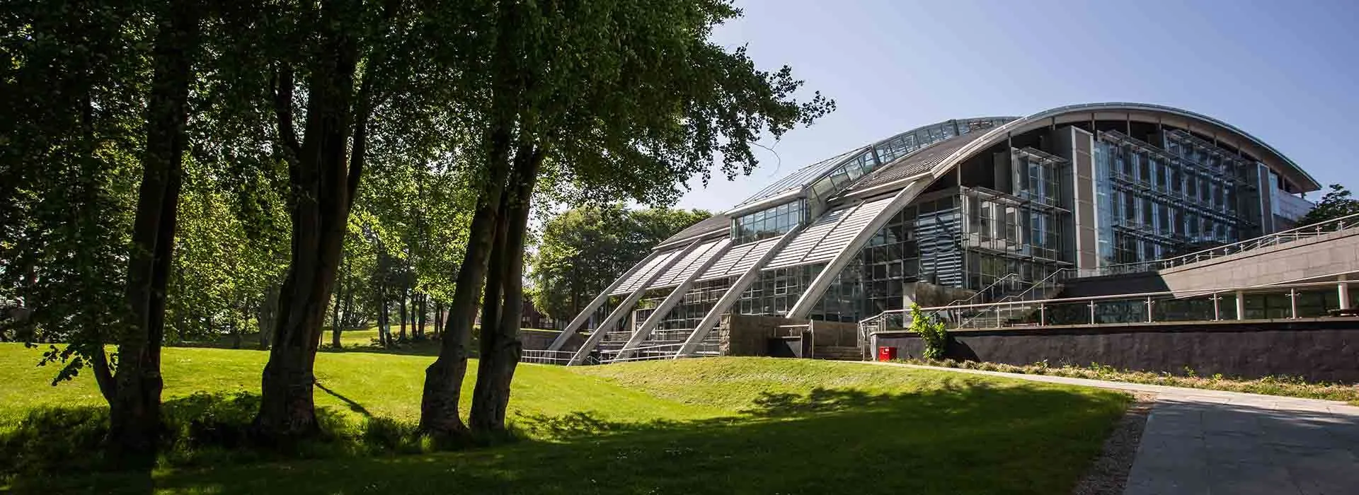 ishbel gordon building in summer