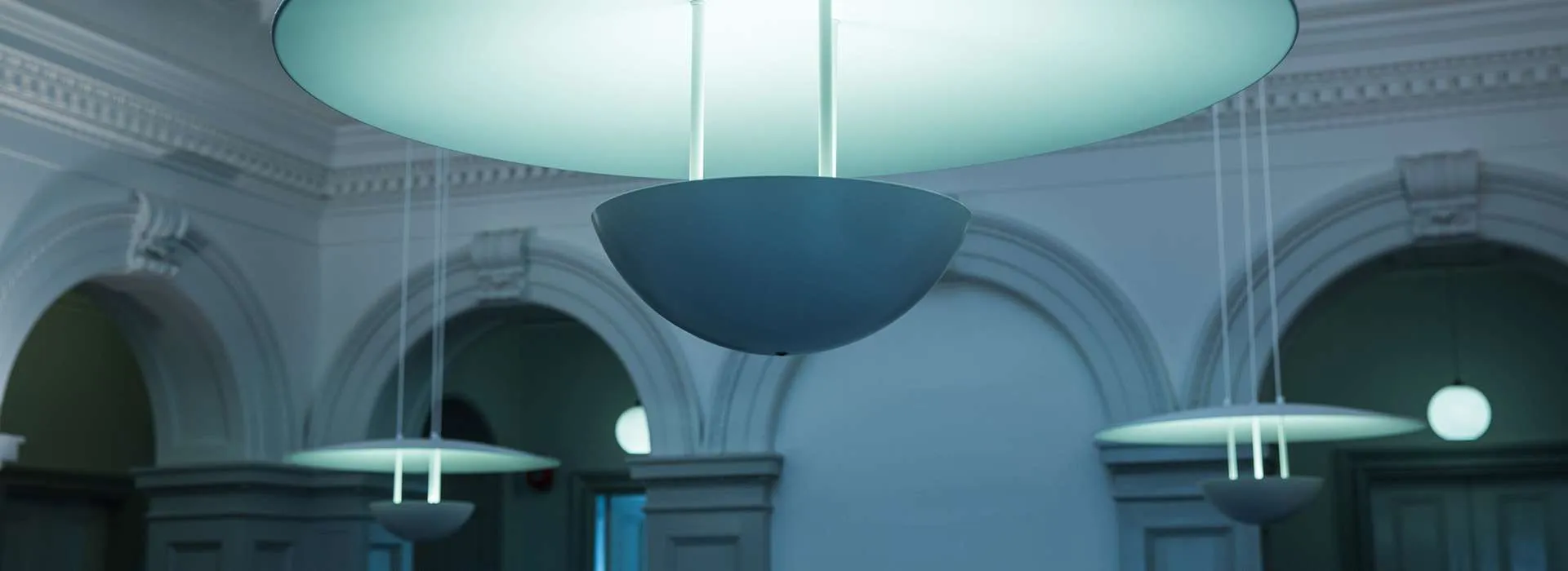 lamps in garthdee house