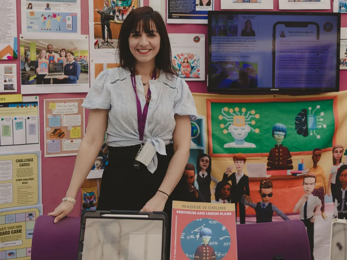 Dr Konstantina Martzoukou, Maddie is Online - Project Lead