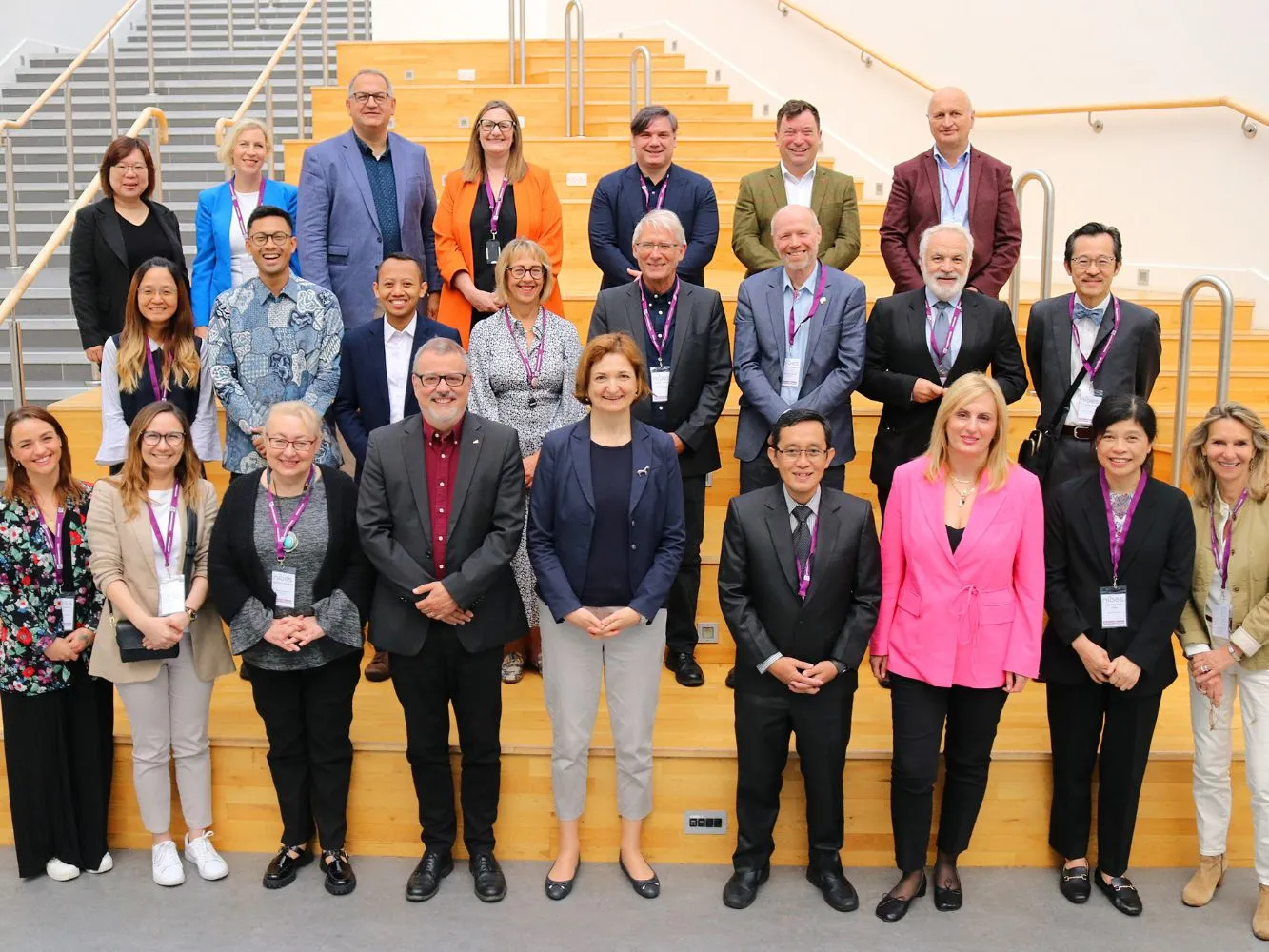 Participants of NIBES pose for the camera