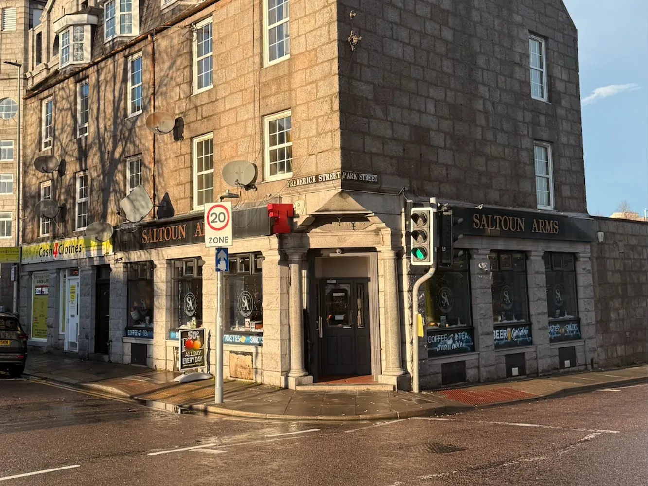 The Saltoun Arms in Aberdeen