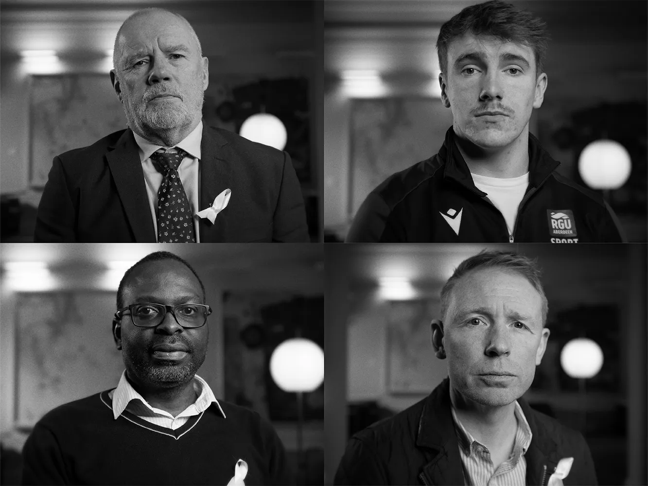 Men at RGU make the pledge