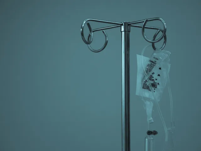 IV bag stand