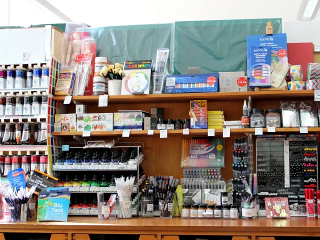 art supply shop