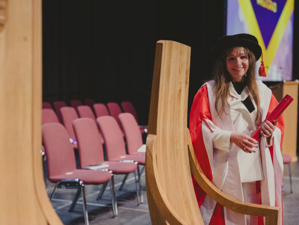 Deborah O’Neil OBE at Graduation 2024
