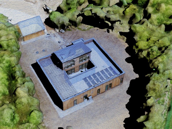 architectural model of a building