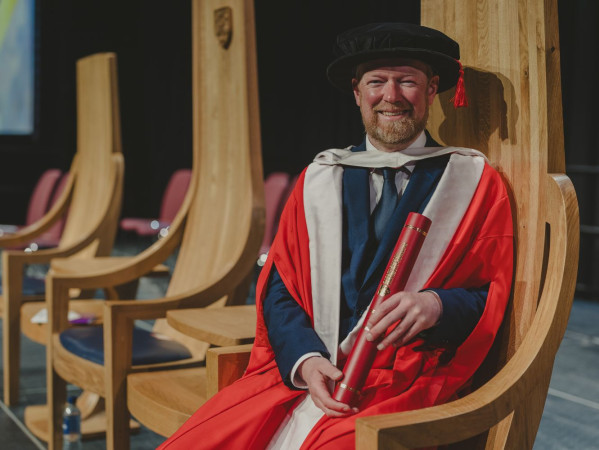 Raymond Besant at RGU Summer Graduation 2024
